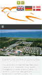 Mobile Screenshot of eng.svaleredencamping.dk