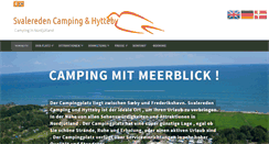 Desktop Screenshot of de.svaleredencamping.dk